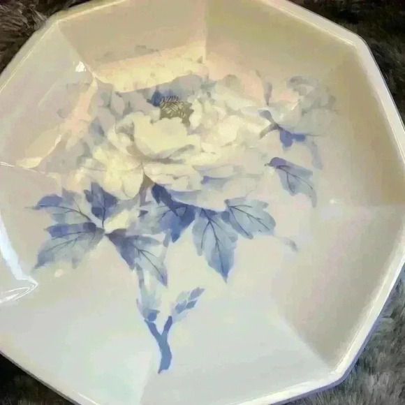 Nortake blue and white decorative  plate - Picture 4 of 9